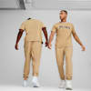 เสื้อยืดผู้ชายลายกราฟิก PUMA SQUAD, Prairie Tan, small-THA