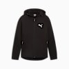 EVOSTRIPE Men's Full-Zip Hoodie, PUMA Black, small-AUS
