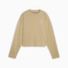 BETTER SPORTSWEAR Women's Sweatshirt, Prairie Tan, small-PHL