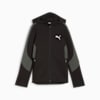 EVOSTRIPE Full-Zip Hoodie - Youth 8-16 years, PUMA Black, small-AUS