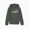 ESS+ CAMO Logo Hoodie - Youth 8-16 years, Mineral Gray, small-AUS