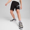 PUMA POWER Graphic Shorts - Youth 8-16 years, PUMA Black, small-AUS