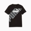 PUMA POWER Graphic Tee - Youth 8-16 years, PUMA Black, small-AUS