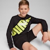PUMA POWER Youth Graphic Sweatshirt, PUMA Black, small-SEA