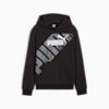 PUMA POWER Graphic Hoodie - Youth 8-16 years, PUMA Black, small-NZL