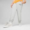 กางเกงวอร์มขาจั๊มเด็กโต PUMA SQUAD, Light Gray Heather, small-THA