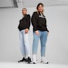 ESS+ Women's Script Hoodie, PUMA Black, small-AUS