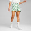 BLOSSOM Women's Floral Patterned Shorts, Archive Green, small-PHL