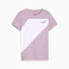 PUMA POWER Youth Tee, Grape Mist, small-THA