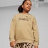 ESS+ ANIMAL Youth Hoodie - Girls 8-16 years, Prairie Tan, small-AUS