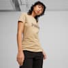 Essentials+ ANIMAL Women's Graphic Tee, Prairie Tan, small-SEA