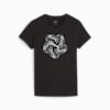 เสื้อยืดผู้หญิงลายกราฟิก ESS+, PUMA Black, small-THA