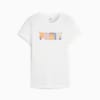 Essentials+ Women's Graphic Tee, PUMA White, small-THA