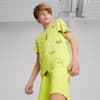 เสื้อยืดเด็กโตพิมพ์ลายทั่วตัว CLASSICS BRAND LOVE, Lime Sheen, small-THA