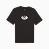 GRAPHICS Execution Men's Tee, PUMA Black, small-AUS