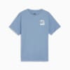 Essentials+ MID 90s Youth Graphic Tee, Zen Blue, small-THA