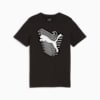 GRAPHICS Cat Tee - Youth 8-16 years, PUMA Black, small-NZL