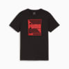 GRAPHICS PUMA Wording Tee - Youth 8-16 years, PUMA Black, small-AUS