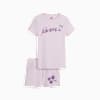 BLOSSOM Youth Tee & Shorts Set, Grape Mist, small