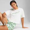 BLOSSOM Women's Short Graphic Tee, PUMA White, small-PHL