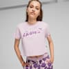 Essentials+ BLOSSOM Youth Short Tee, Grape Mist, small-SEA