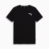 Essentials Small Logo Tee Men, PUMA Black-Cat tee, small-PHL
