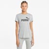 Essentials Logo Tee Women, Light Gray Heather, small-PHL