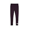 Legging Wanita Metalik Essentials+, Midnight Plum, small-IDN