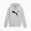 Essentials Big Cat Logo Women's Hoodie, Light Gray Heather, small