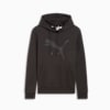 Essentials Big Cat Logo Women's Hoodie, PUMA Black-PUMA Black, small