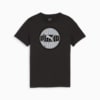 GRAPHICS Circular Tee - Youth 8-16 years, PUMA Black, small-AUS