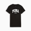 เสื้อยืดผู้หญิงลายกราฟิก PUMA SQUAD, PUMA Black, small-THA