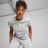 PUMA SQUAD Women's Graphic Tee, Light Gray Heather, small-AUS
