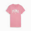 เสื้อยืดผู้หญิงลายกราฟิก PUMA SQUAD, Mauved Out, small-THA