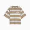 PUMA SQUAD Striped Tee Women, Oak Branch, small-THA