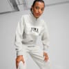 PUMA SQUAD Quarter-Zip Jersey Women, Light Gray Heather, small-AUS