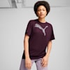 EVOSTRIPE Women's Tee, Midnight Plum, small-AUS