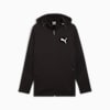 EVOSTRIPE Men's Full-Zip Hoodie, PUMA Black, small-AUS