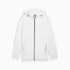 EVOSTRIPE Men's Full-Zip Hoodie, PUMA White, small-AUS