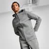 EVOSTRIPE Men's Full-Zip Hoodie, Medium Gray Heather, small-AUS