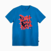 Kaus PUMA Graphic Cat Pria, Dusky Blue, small-IDN