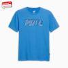 Men's PUMA Outline Graphic Tee, Regal Blue, small-IDN