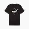 PUMA POWER Graphic Tee Men, PUMA Black, small-THA