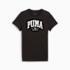 PUMA SQUAD Tee Youth, PUMA Black, small-SEA