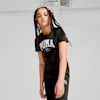 PUMA SQUAD Tee - Girls 8-16 years, PUMA Black, small-AUS