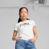 PUMA SQUAD Tee - Girls 8-16 years, PUMA White, small-NZL