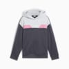 PUMA POWER Hoodie - Girls 8-16 years, Galactic Gray, small-NZL