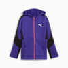 EVOSTRIPE Full-Zip Hoodie Youth, Lapis Lazuli, small