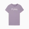 PUMA FIT Tee - Girls 8-16 years, Pale Plum, small-AUS