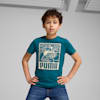 Essentials+ MID 90s Graphic Tee Youth, Cold Green, small-SEA